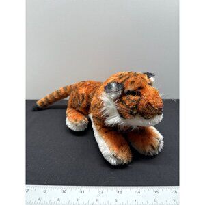 Classic Realistic Bangel Plush Stuffed Tiger Molded Head Carnival Design 9 Inche